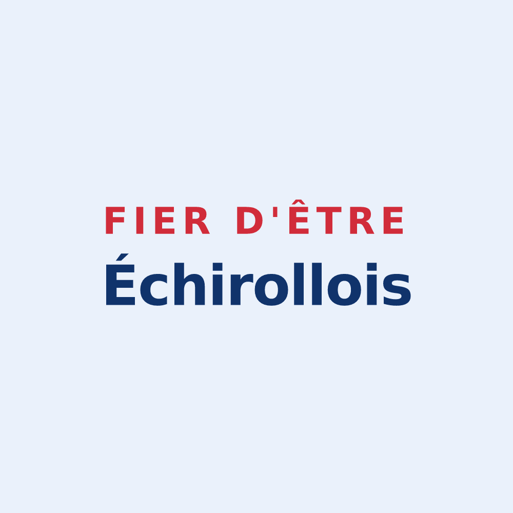 Sticker « Fier d'être Échirollois » — design pour Échirolles