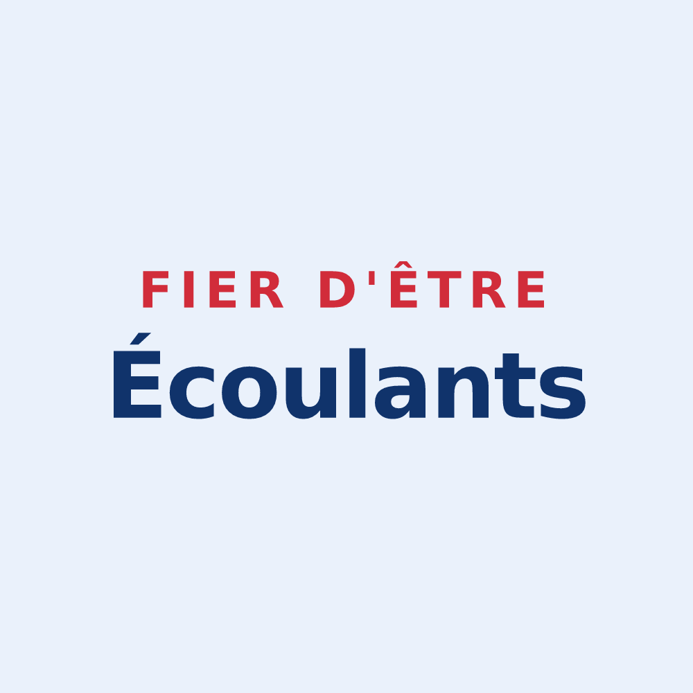 Sticker « Fier d'être Écoulants » — design pour École