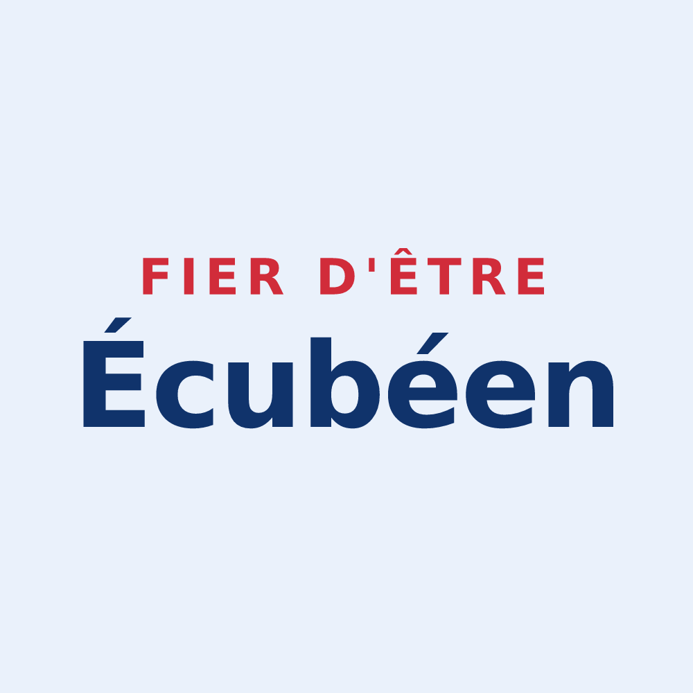 Sticker « Fier d'être Écubéen » — design pour Écouché-les-Vallées