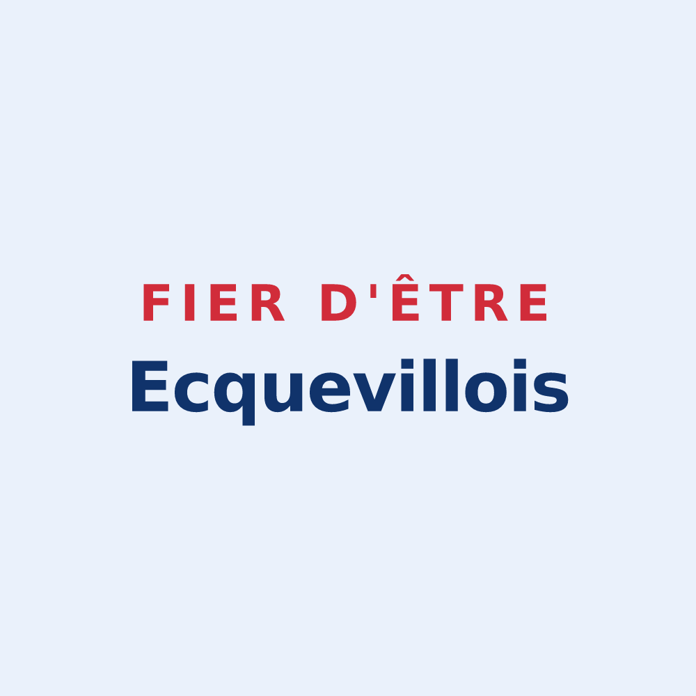 Sticker « Fier d'être Ecquevillois » — design pour Ecquevilly