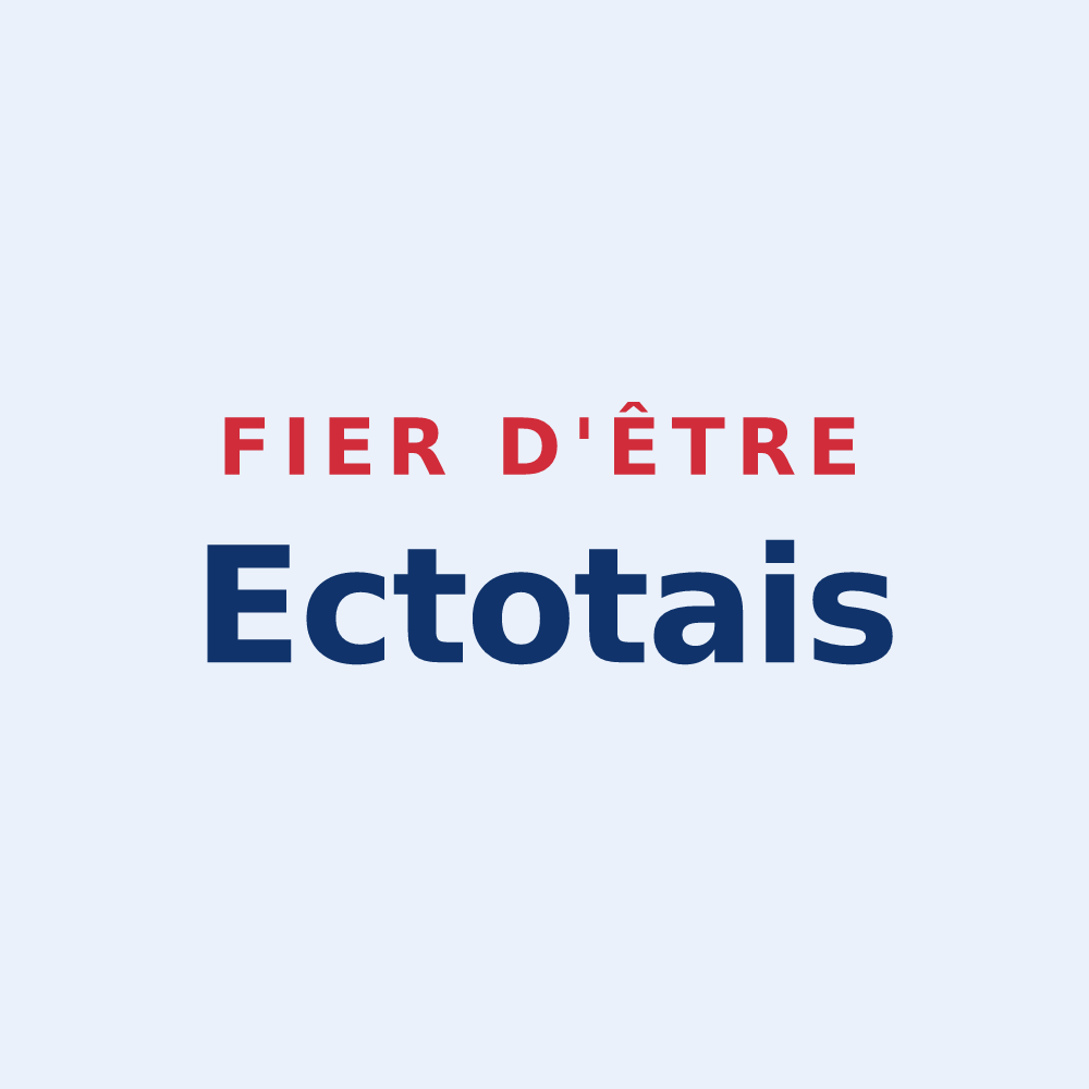 Sticker « Fier d'être Ectotais » — design pour Ectot-l'Auber