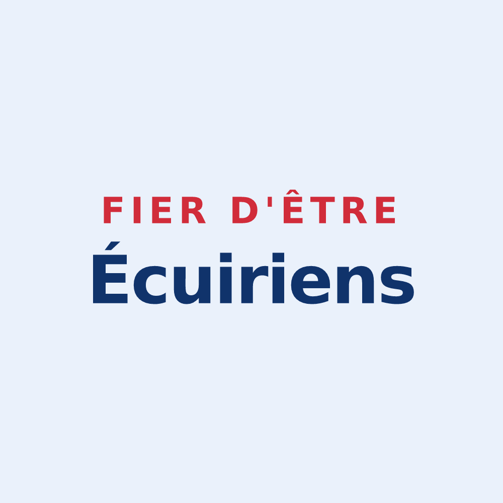 Sticker « Fier d'être Écuiriens » — design pour Écuires