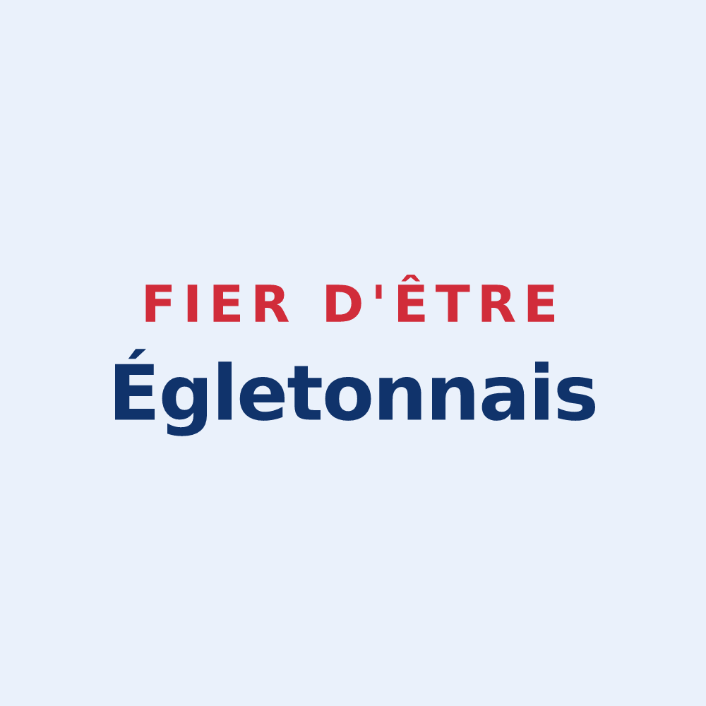 Sticker « Fier d'être Égletonnais » — design pour Égletons