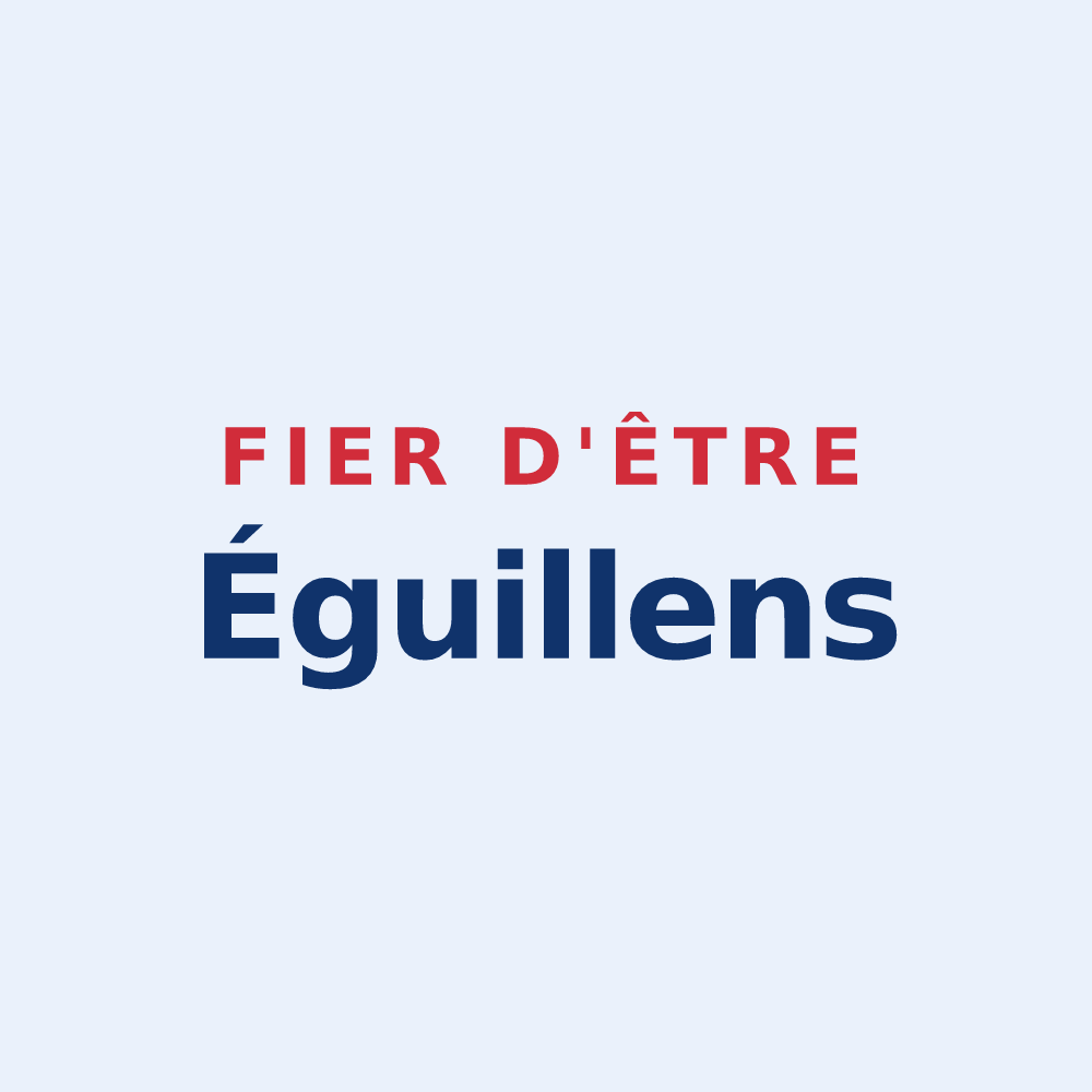 Sticker « Fier d'être Éguillens » — design pour Éguilles