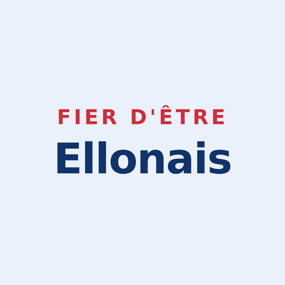 Sticker « Fier d'être Ellonais » — design pour Ellon
