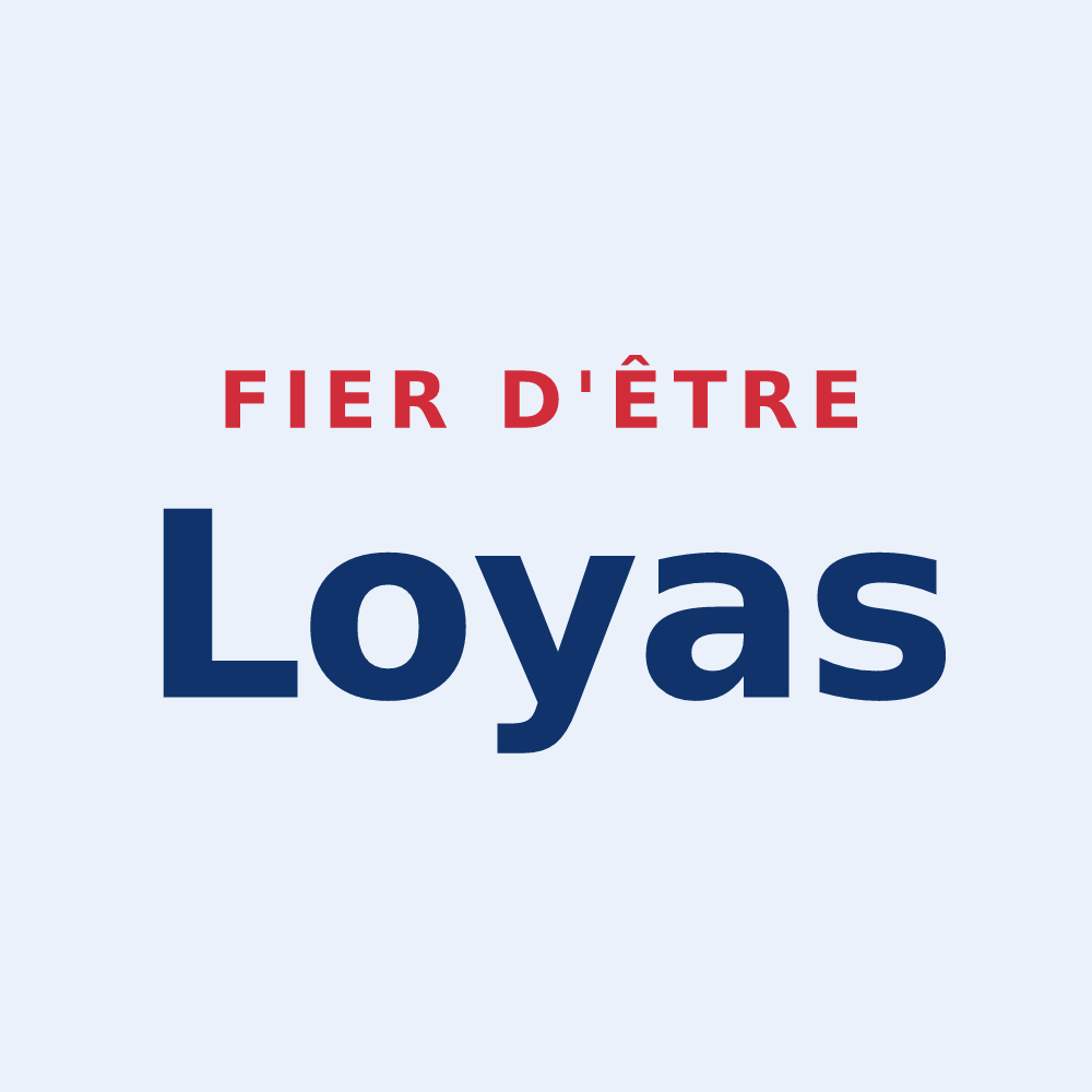 Sticker « Fier d'être Loyas » — design pour Éloyes