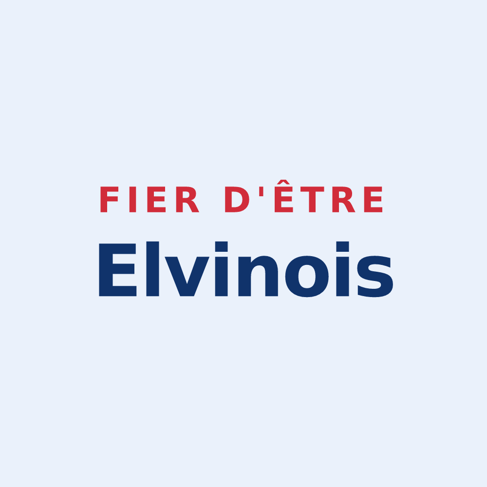 Sticker « Fier d'être Elvinois » — design pour Elven