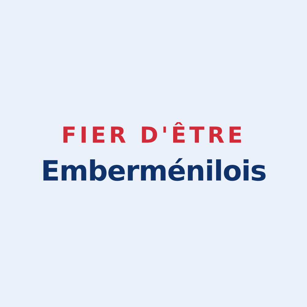 Sticker « Fier d'être Emberménilois » — design pour Emberménil