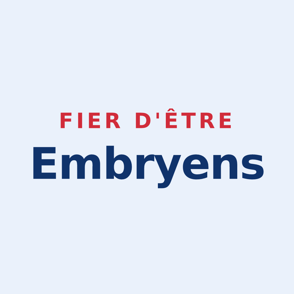 Sticker « Fier d'être Embryens » — design pour Embry