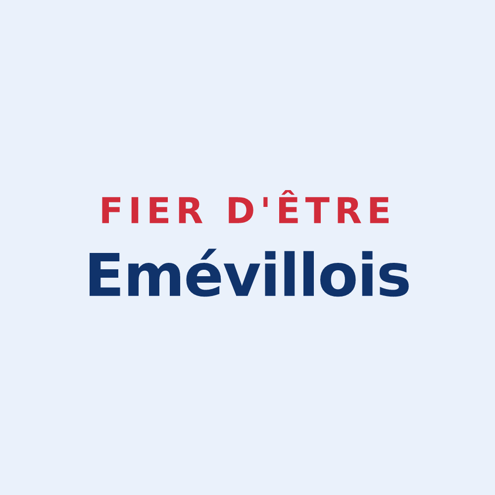 Sticker « Fier d'être Emévillois » — design pour Éméville