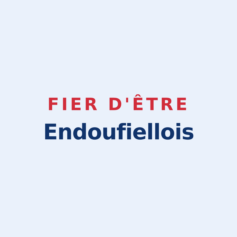 Sticker « Fier d'être Endoufiellois » — design pour Endoufielle