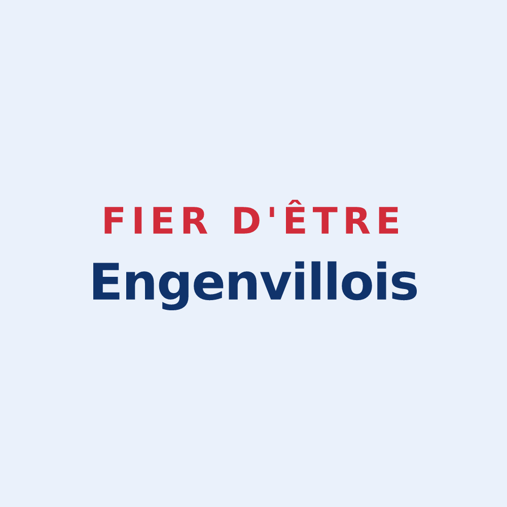 Sticker « Fier d'être Engenvillois » — design pour Engenville