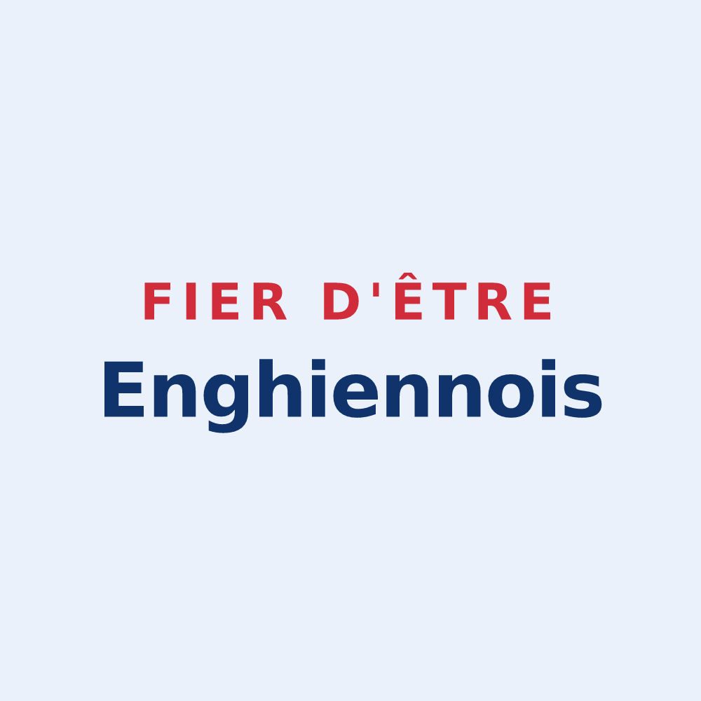 Sticker « Fier d'être Enghiennois » — design pour Enghien-les-Bains