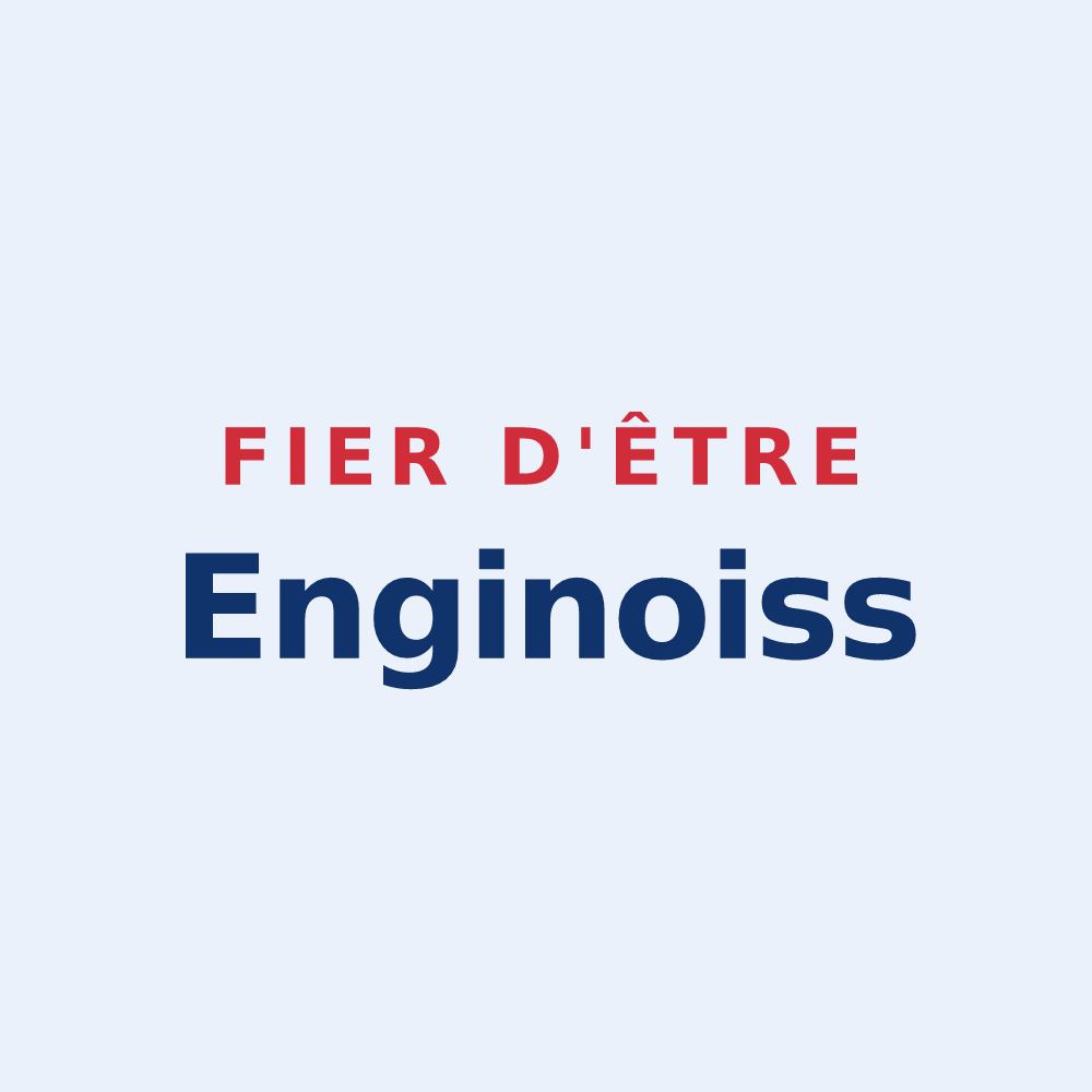 Sticker « Fier d'être Enginoiss » — design pour Engins