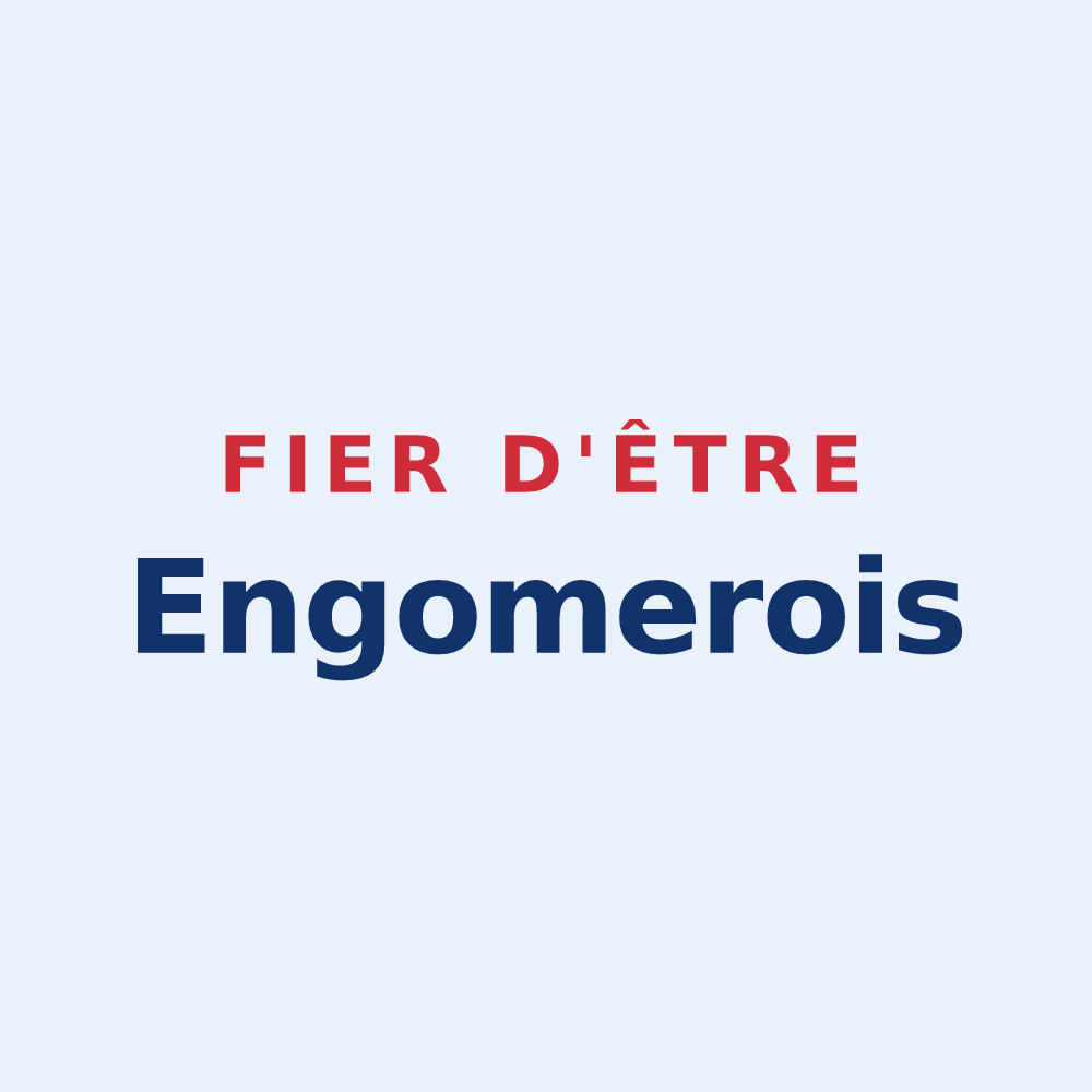 Sticker « Fier d'être Engomerois » — design pour Engomer