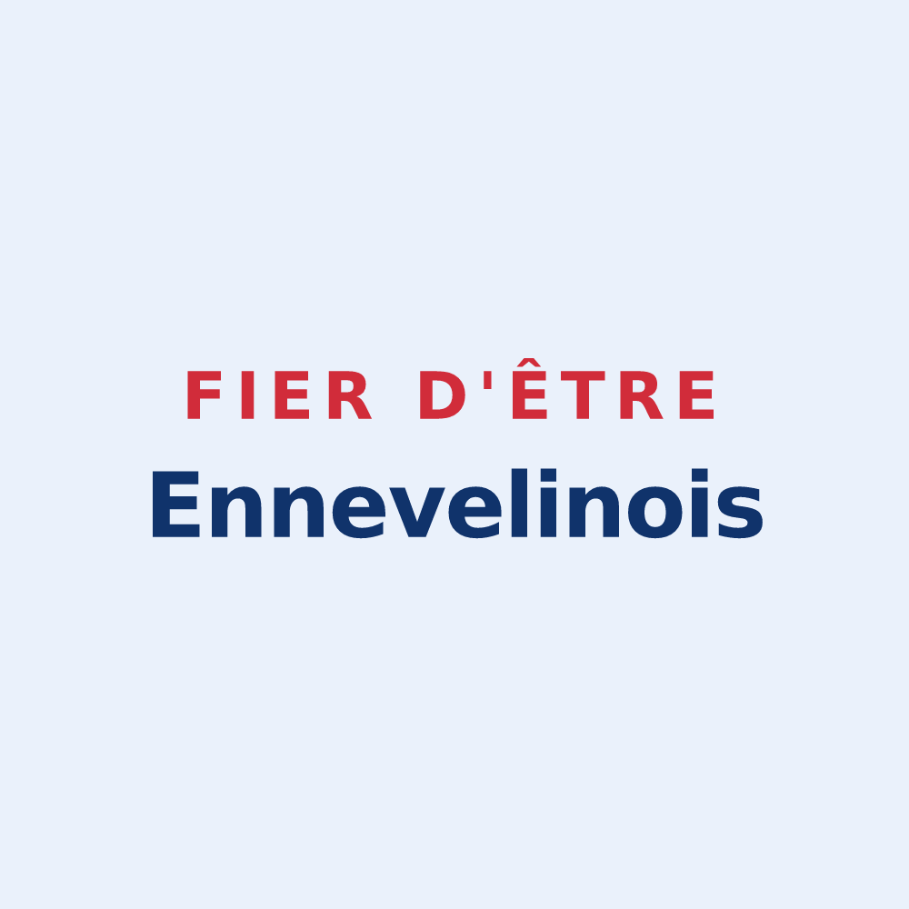 Sticker « Fier d'être Ennevelinois » — design pour Ennevelin