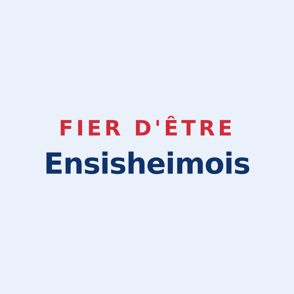 Sticker « Fier d'être Ensisheimois » — design pour Ensisheim
