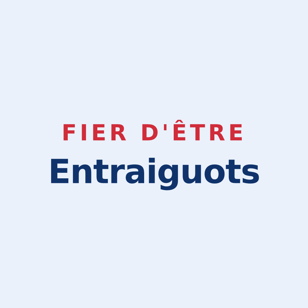 Sticker « Fier d'être Entraiguots » — design pour Entraigues