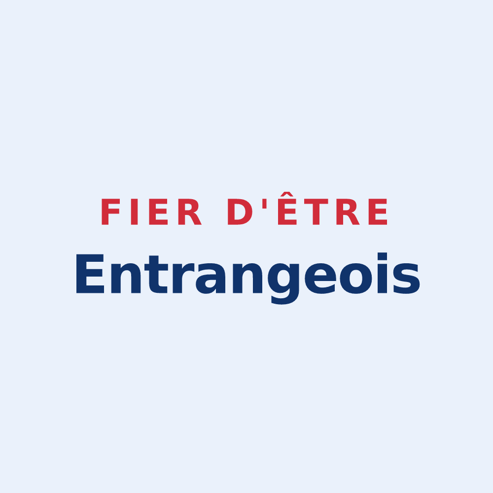 Sticker « Fier d'être Entrangeois » — design pour Entrange