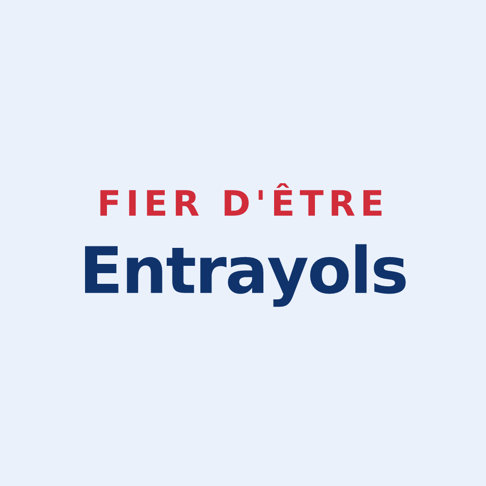 Sticker « Fier d'être Entrayols » — design pour Entraygues-sur-Truyère
