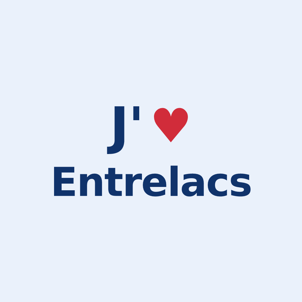 Sticker personnalisé Entrelacs — design J'aime Entrelacs