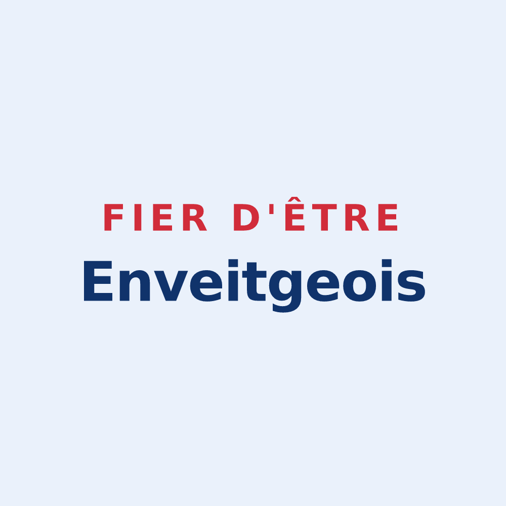 Sticker « Fier d'être Enveitgeois » — design pour Enveitg
