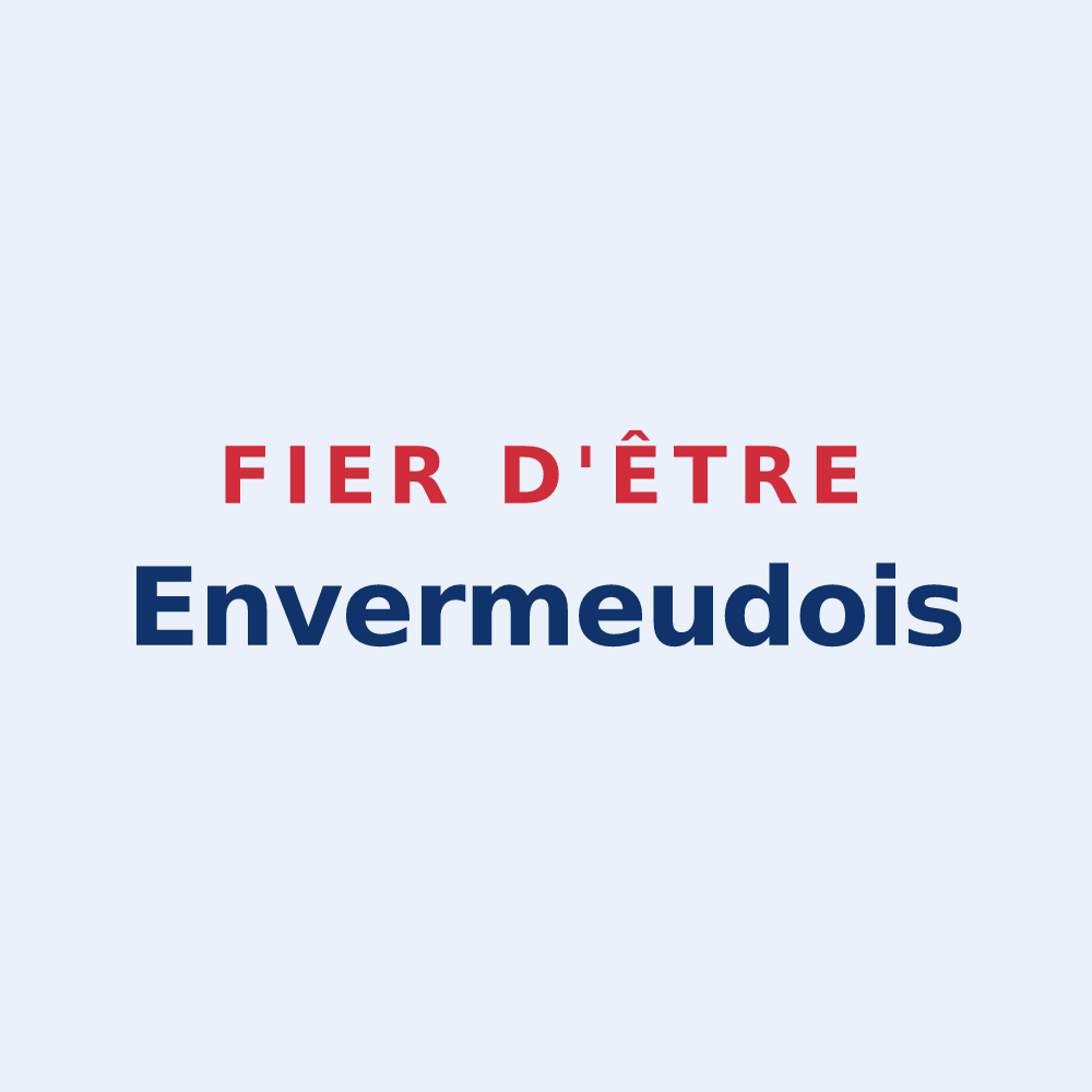 Sticker « Fier d'être Envermeudois » — design pour Envermeu