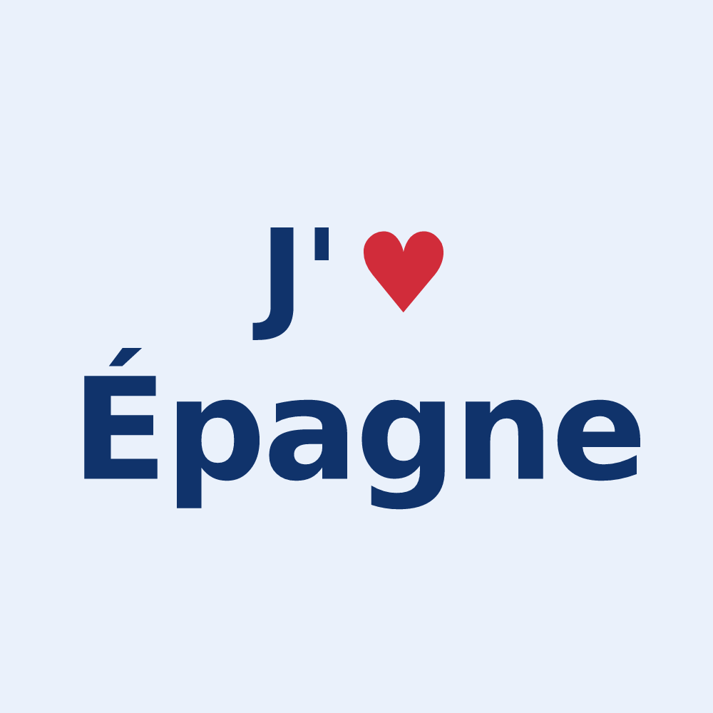 Sticker personnalisé Épagne — design J'aime Épagne