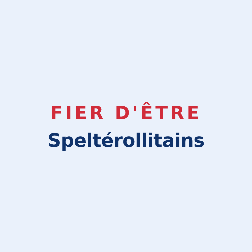 Sticker « Fier d'être Speltérollitains » — design pour Épeautrolles