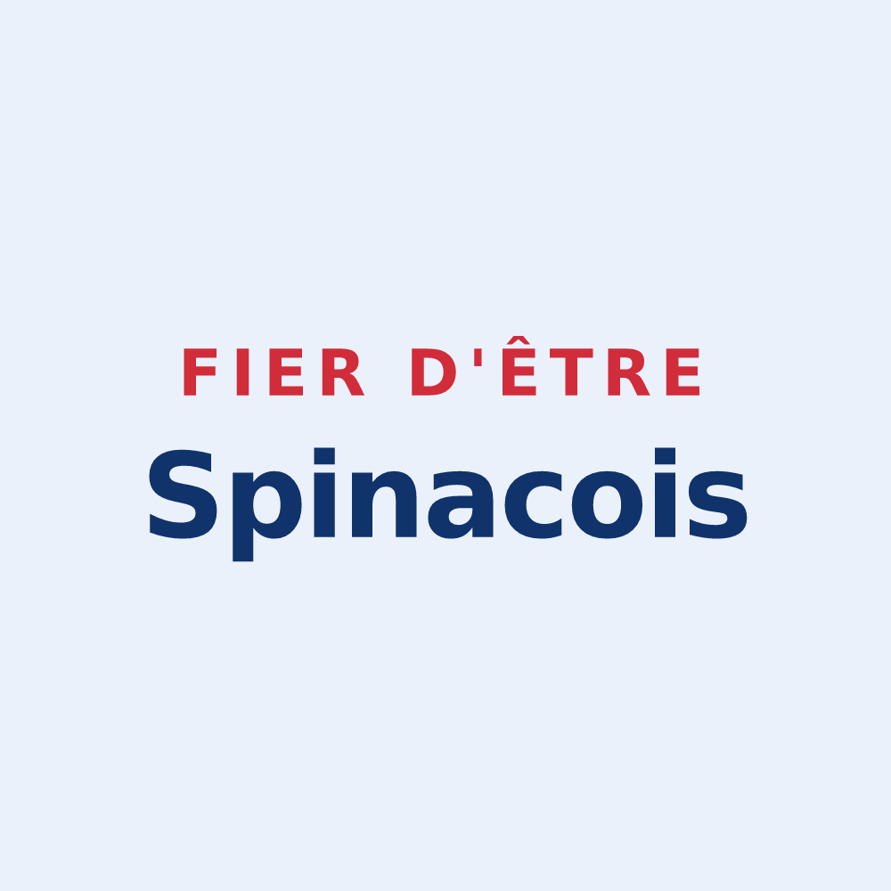 Sticker « Fier d'être Spinacois » — design pour Épeigné-sur-Dême