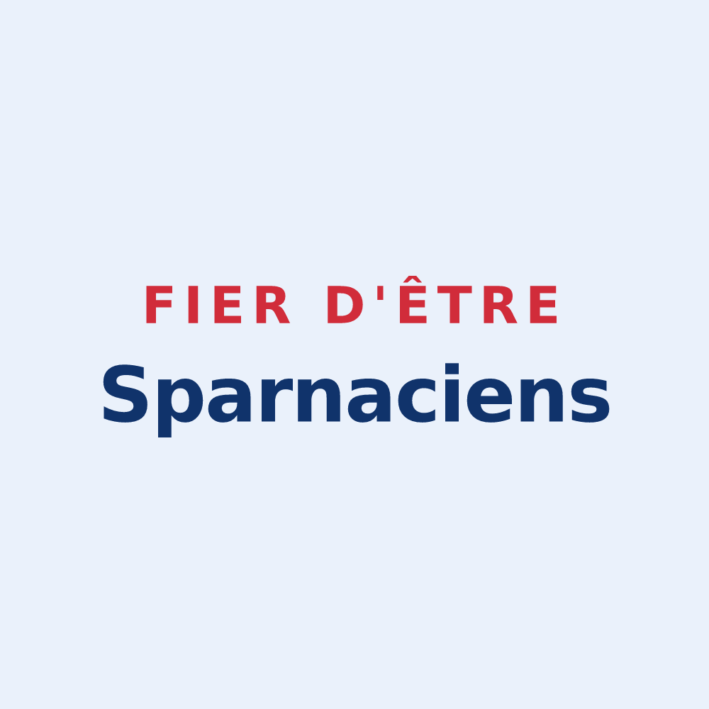 Sticker « Fier d'être Sparnaciens » — design pour Épernay
