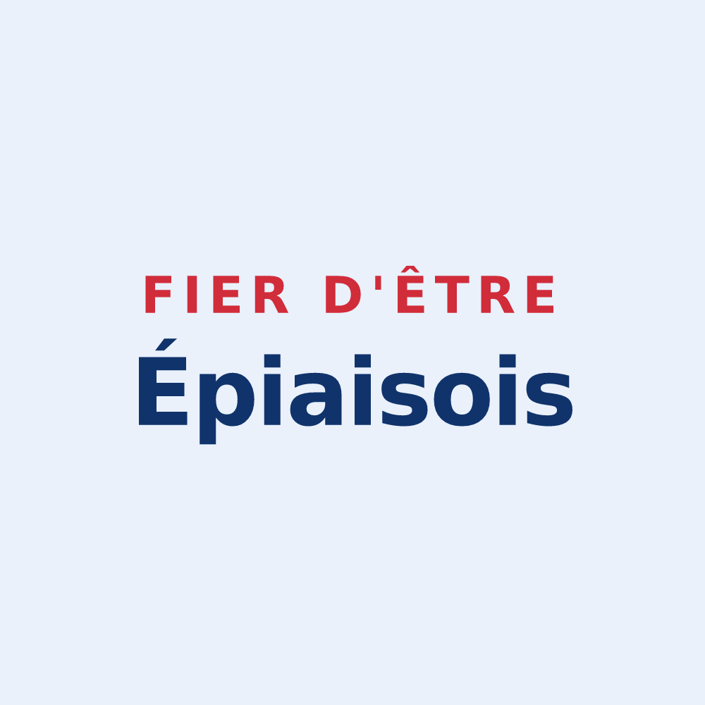 Sticker « Fier d'être Épiaisois » — design pour Épiais-lès-Louvres