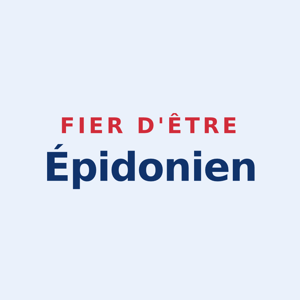 Sticker « Fier d'être Épidonien » — design pour Épieds