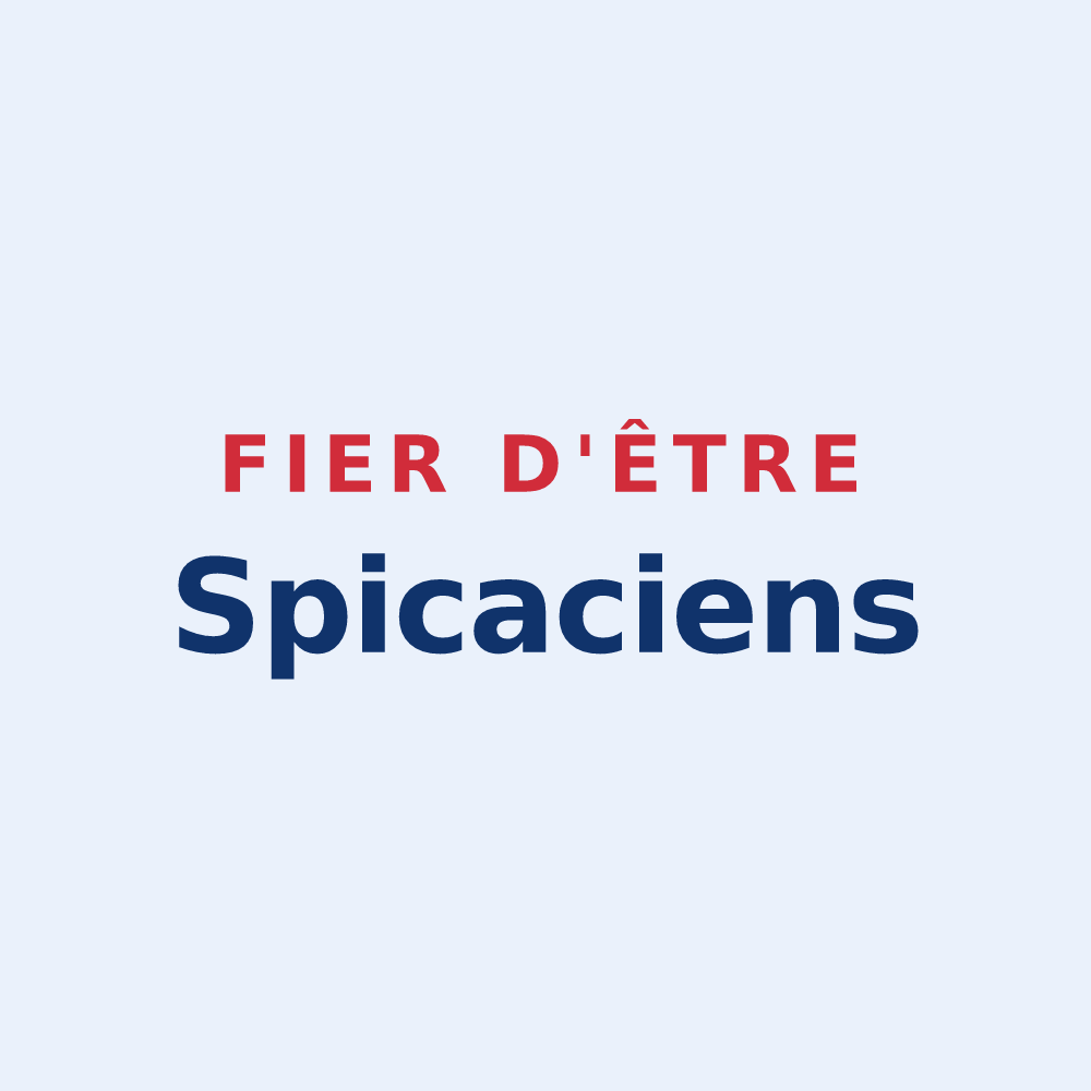 Sticker « Fier d'être Spicaciens » — design pour Épieds-en-Beauce