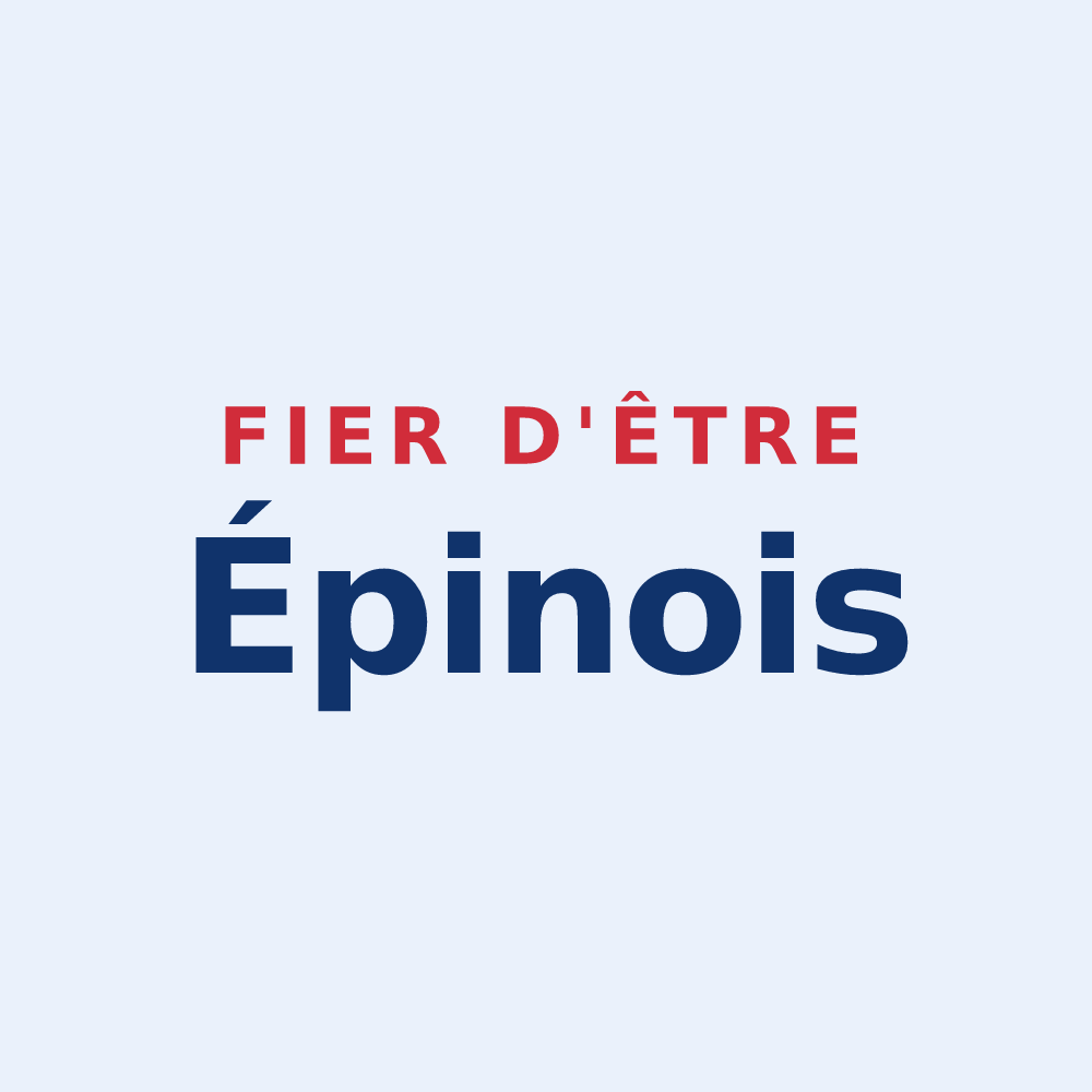 Sticker « Fier d'être Épinois » — design pour Épinay-sur-Odon
