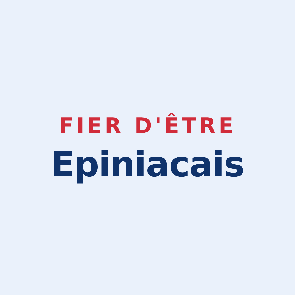 Sticker « Fier d'être Epiniacais » — design pour Epiniac