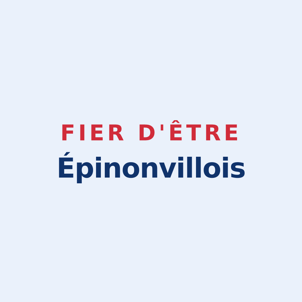 Sticker « Fier d'être Épinonvillois » — design pour Épinonville