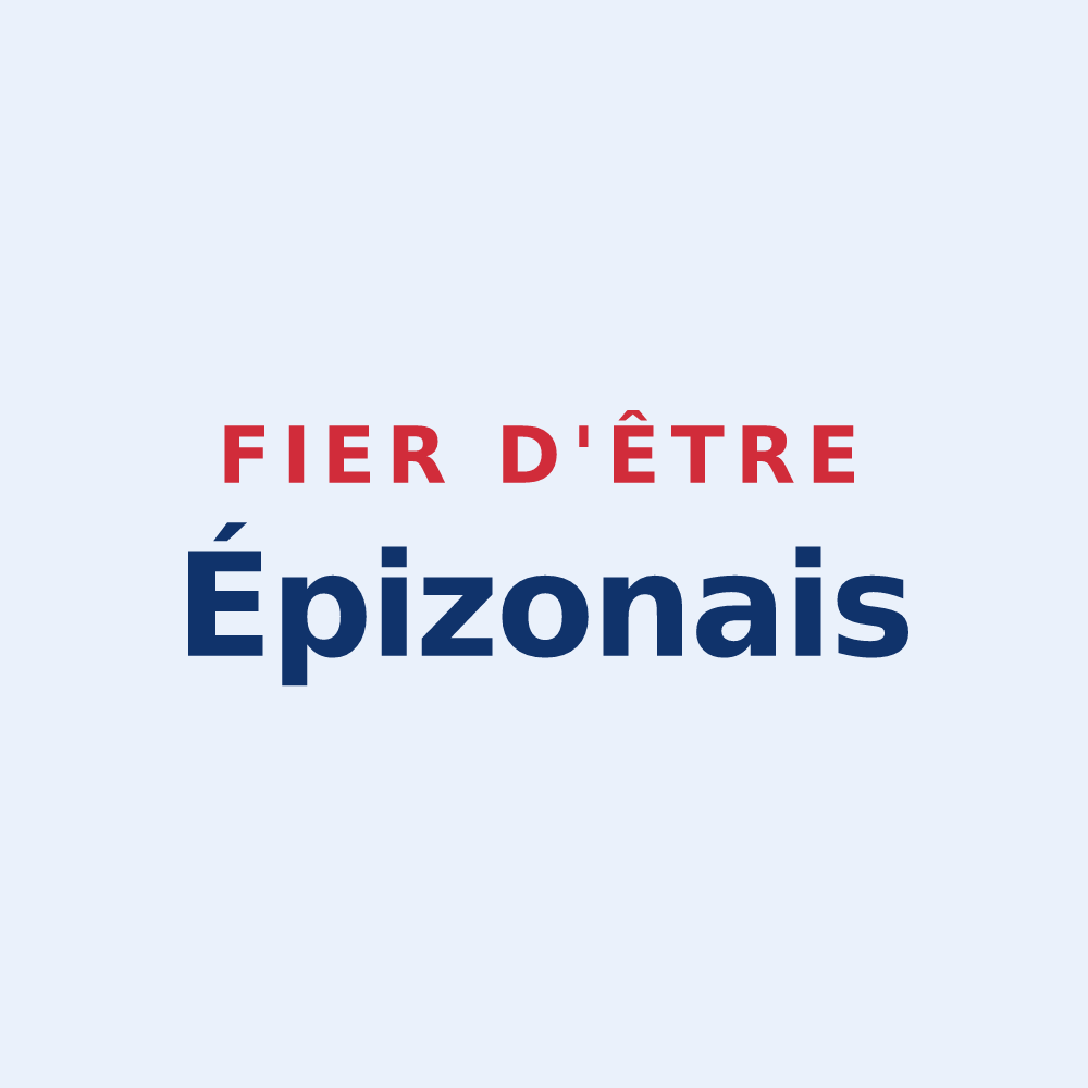 Sticker « Fier d'être Épizonais » — design pour Épizon