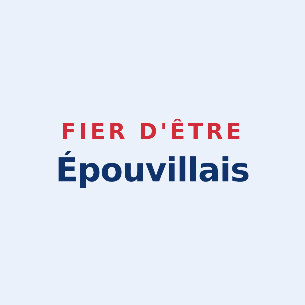 Sticker « Fier d'être Épouvillais » — design pour Épouville