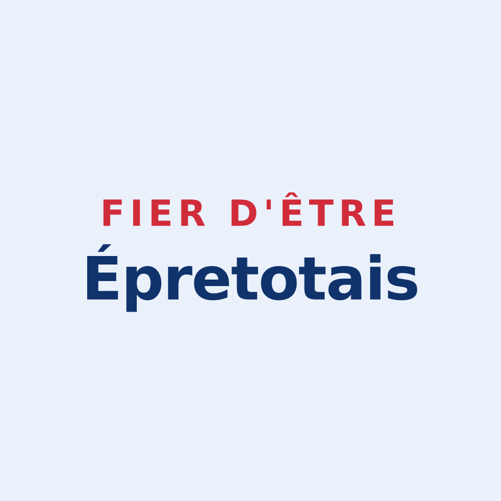 Sticker « Fier d'être Épretotais » — design pour Épretot