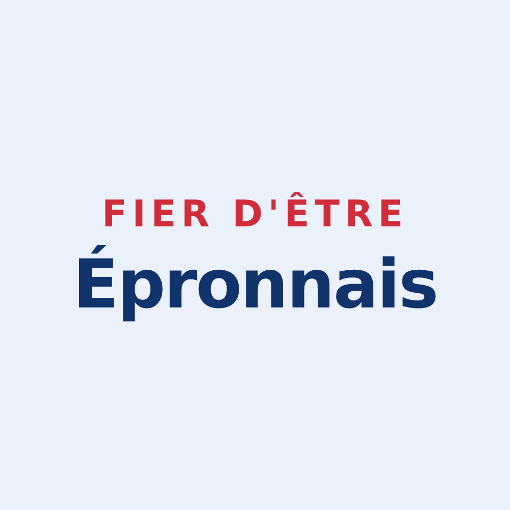 Sticker « Fier d'être Épronnais » — design pour Épron
