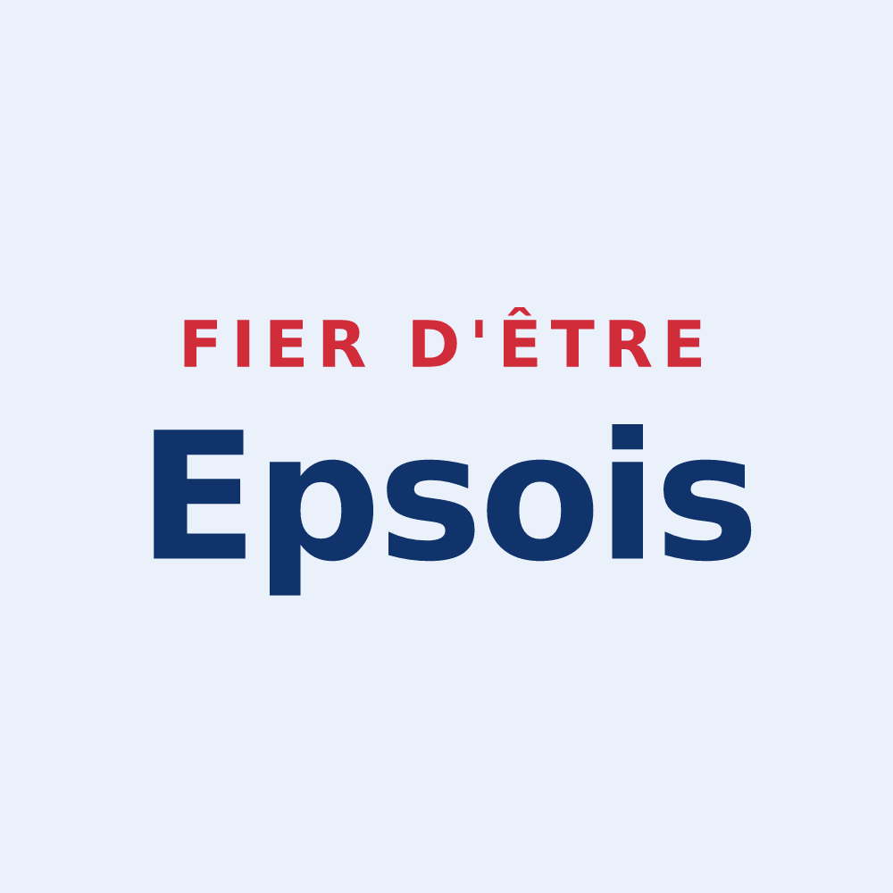 Sticker « Fier d'être Epsois » — design pour Eps
