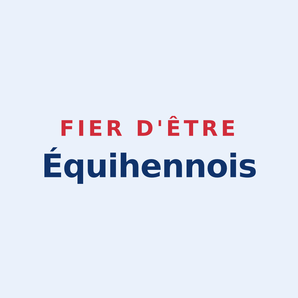 Sticker « Fier d'être Équihennois » — design pour Équihen-Plage