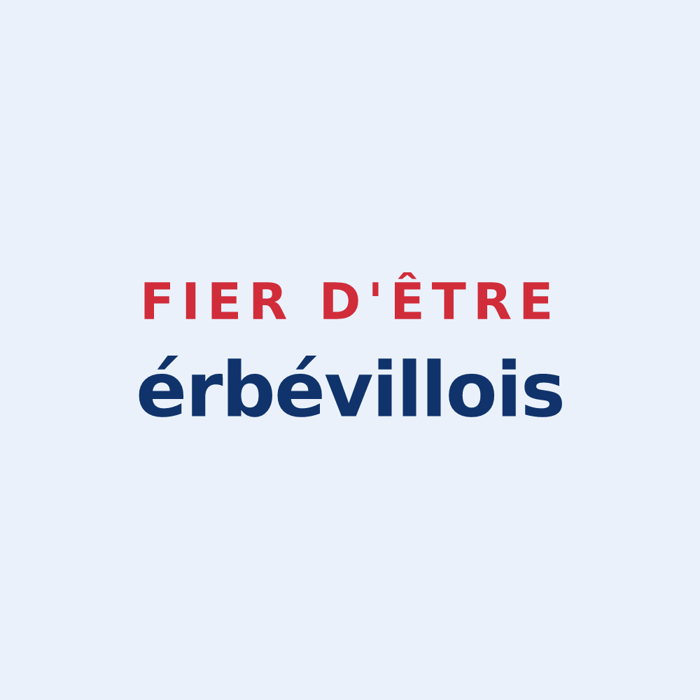 Sticker « Fier d'être érbévillois » — design pour Erbéviller-sur-Amezule