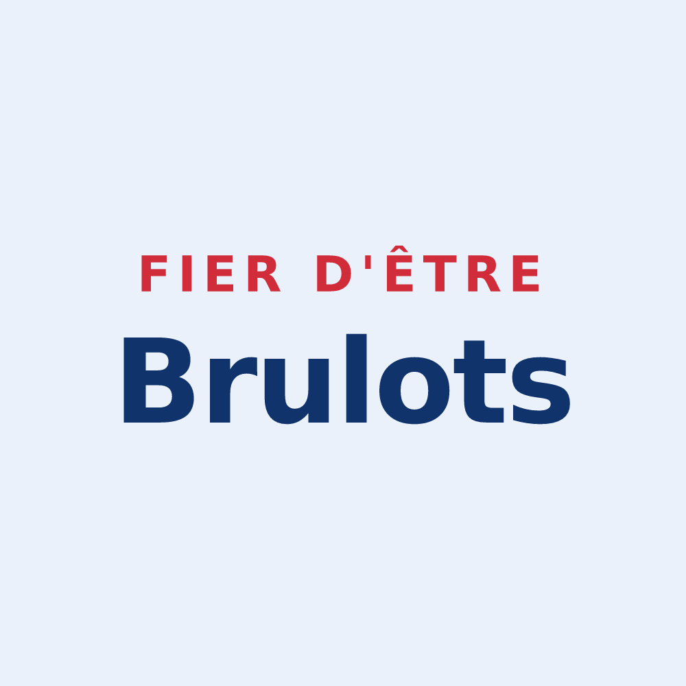 Sticker « Fier d'être Brulots » — design pour Érize-la-Brûlée