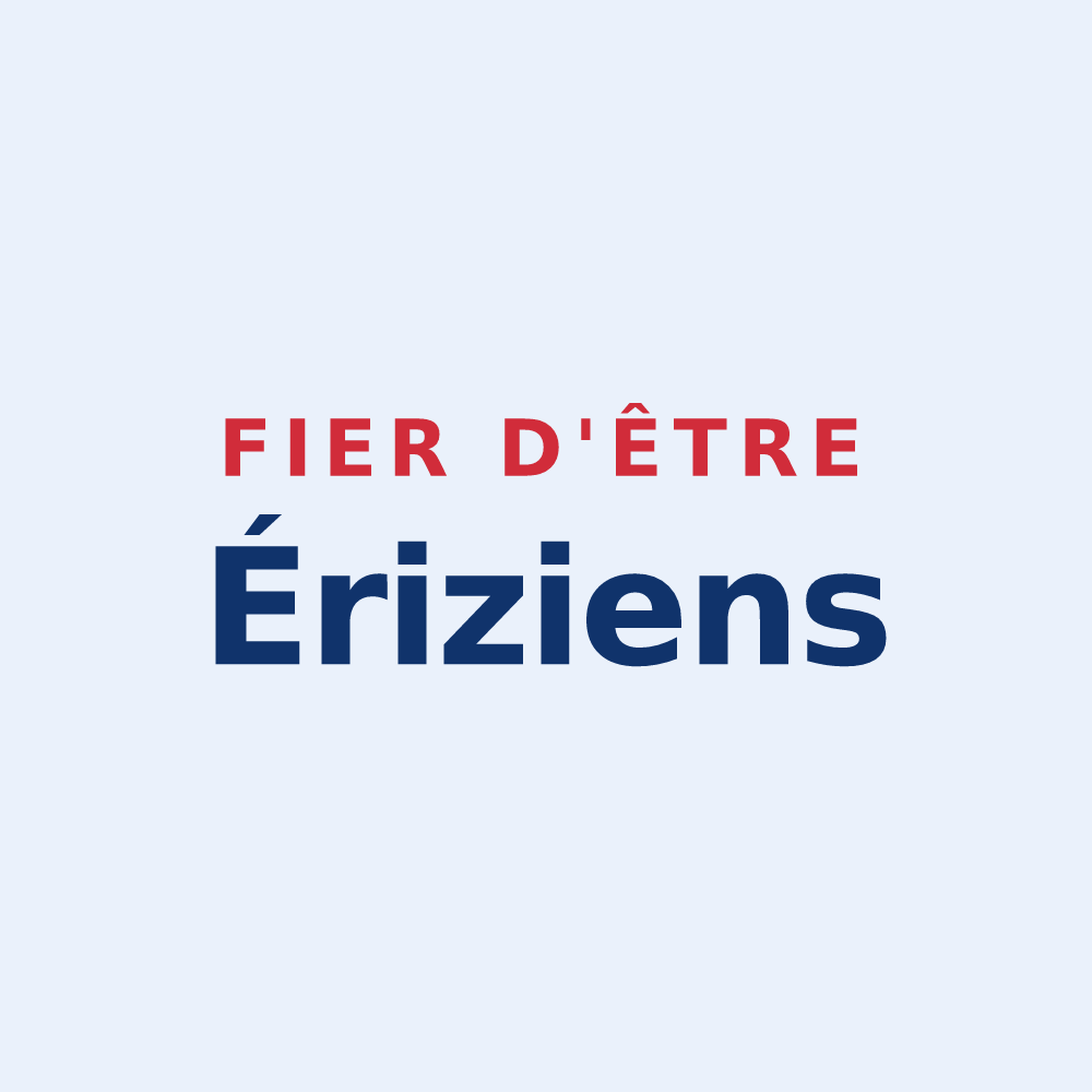 Sticker « Fier d'être Ériziens » — design pour Érize-Saint-Dizier