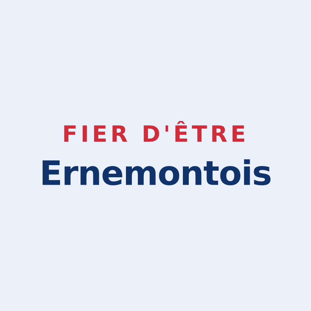 Sticker « Fier d'être Ernemontois » — design pour Ernemont-sur-Buchy