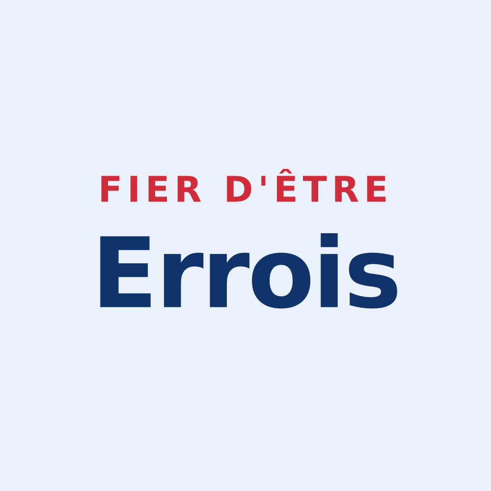 Sticker « Fier d'être Errois » — design pour Err