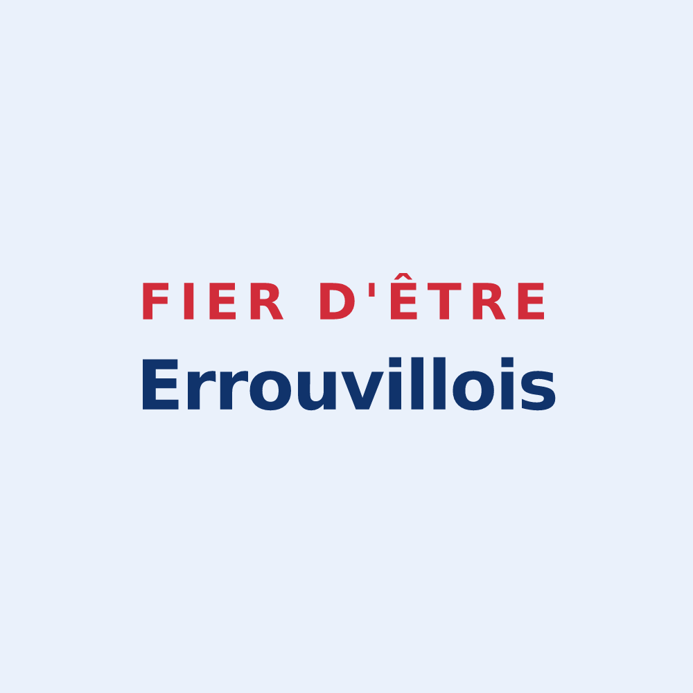 Sticker « Fier d'être Errouvillois » — design pour Errouville
