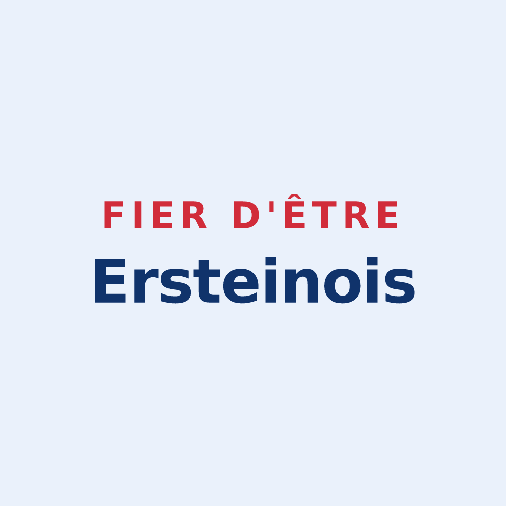 Sticker « Fier d'être Ersteinois » — design pour Erstein